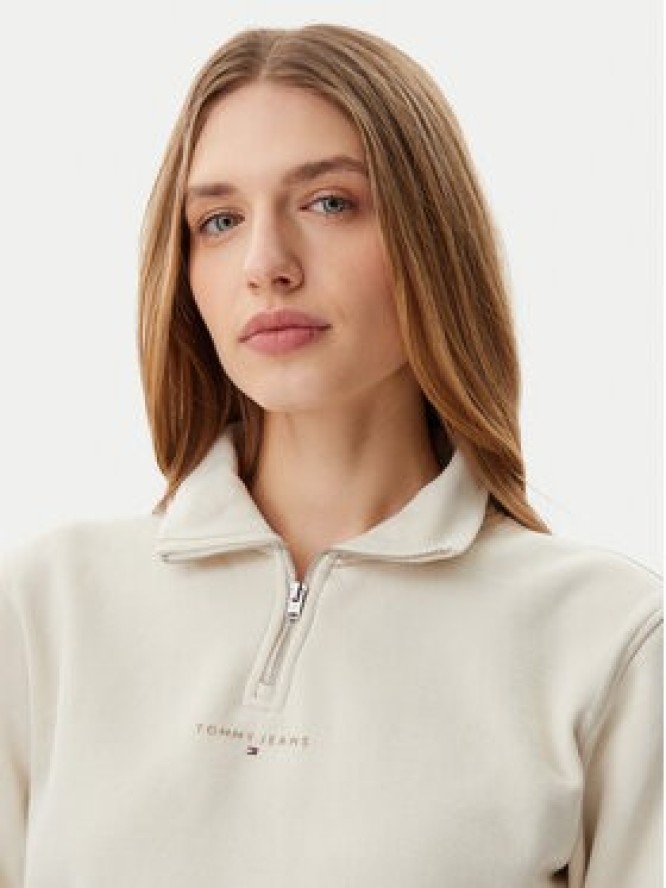 Tommy Jeans Bluza DW0DW20305 Beżowy Regular Fit