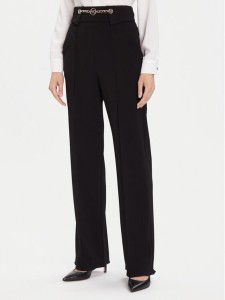 Rinascimento Spodnie materiałowe CFC0126219003 Czarny Regular Fit