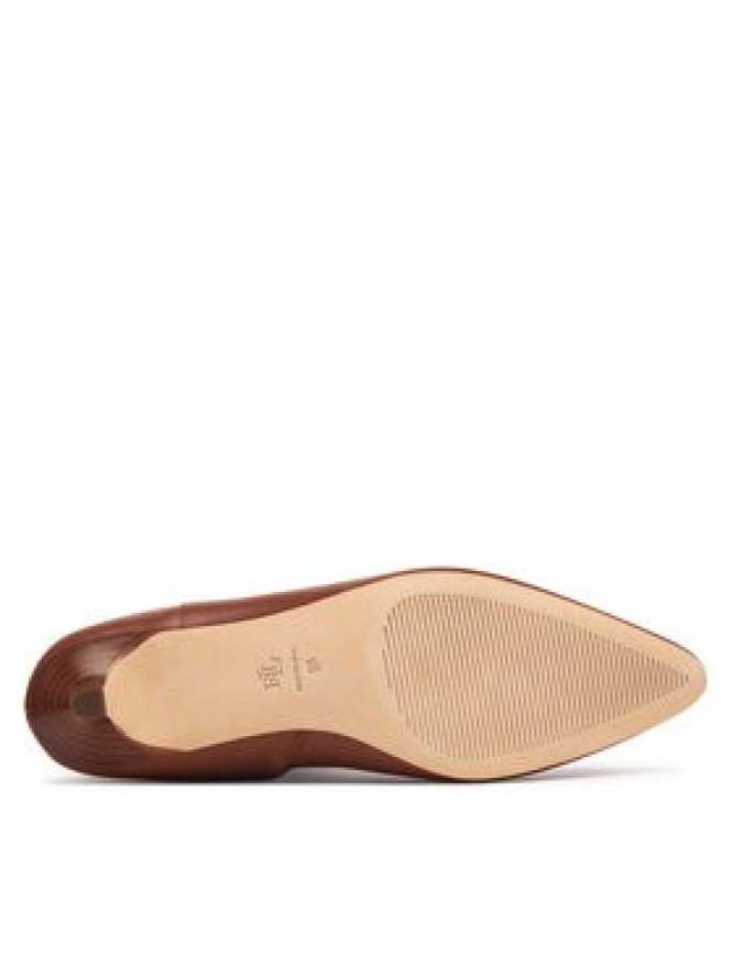 LAUREN RALPH LAUREN Kozaki Frncsa Tl Hl Bo Tal 802P15725002 Brązowy