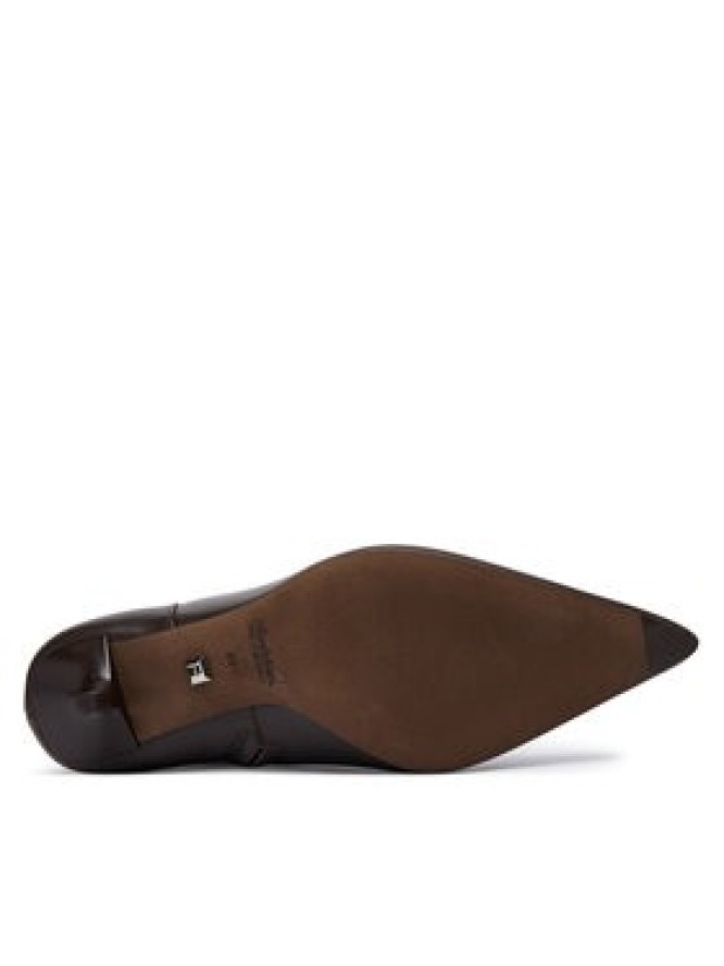 Max Mara Botki Mxalightbootie 2624796032600 Brązowy ciemny