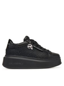 KARL LAGERFELD Sneakersy KL63577N Czarny