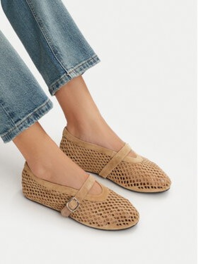 Badura Baleriny EO-AISHA-LT516-207 Beżowy ciemny