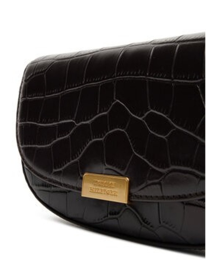 Tommy Hilfiger Torebka Party Le Mini Crossover Croc AW0AW18203 Brązowy