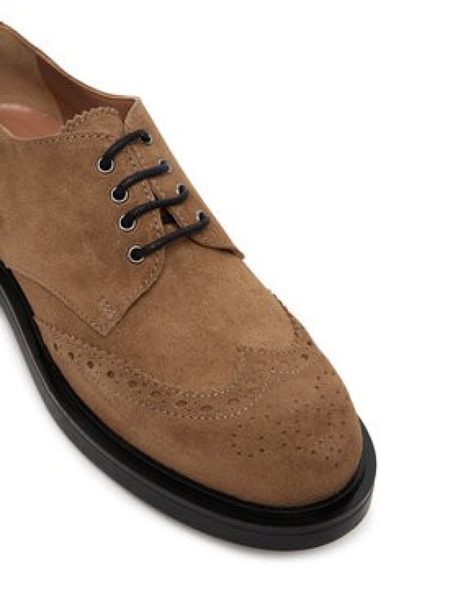 Pollini Oxfordy SA10273G1NTF0135 Brązowy