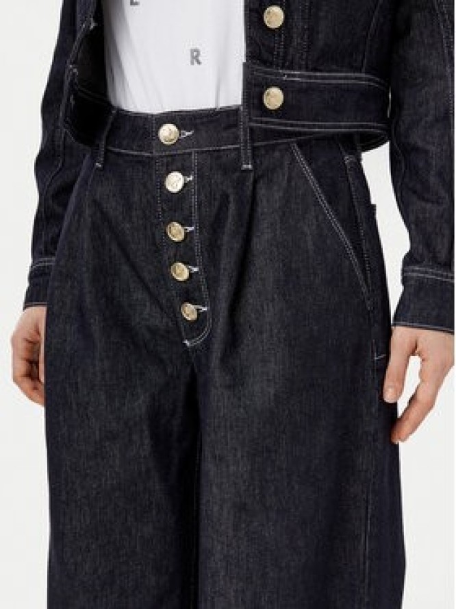 KARL LAGERFELD Jeansy A1W10133 Granatowy Loose Fit