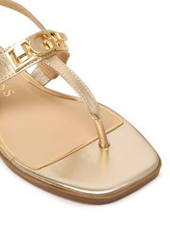 Guess Sandały FLJRMY LEM03 Złoty