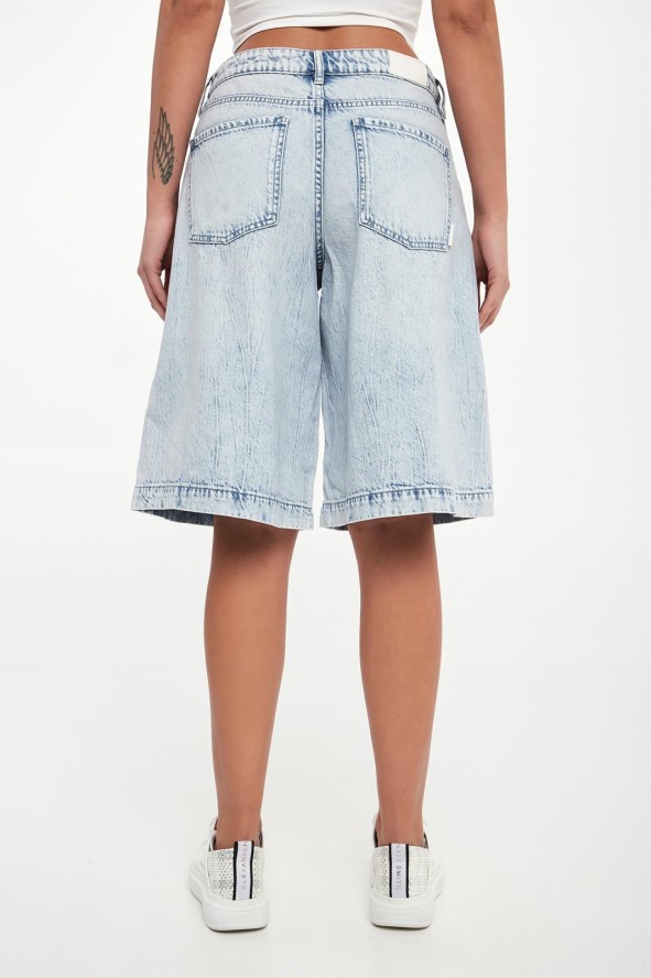 Bermudy damskie jeansowe ARMANI EXCHANGE