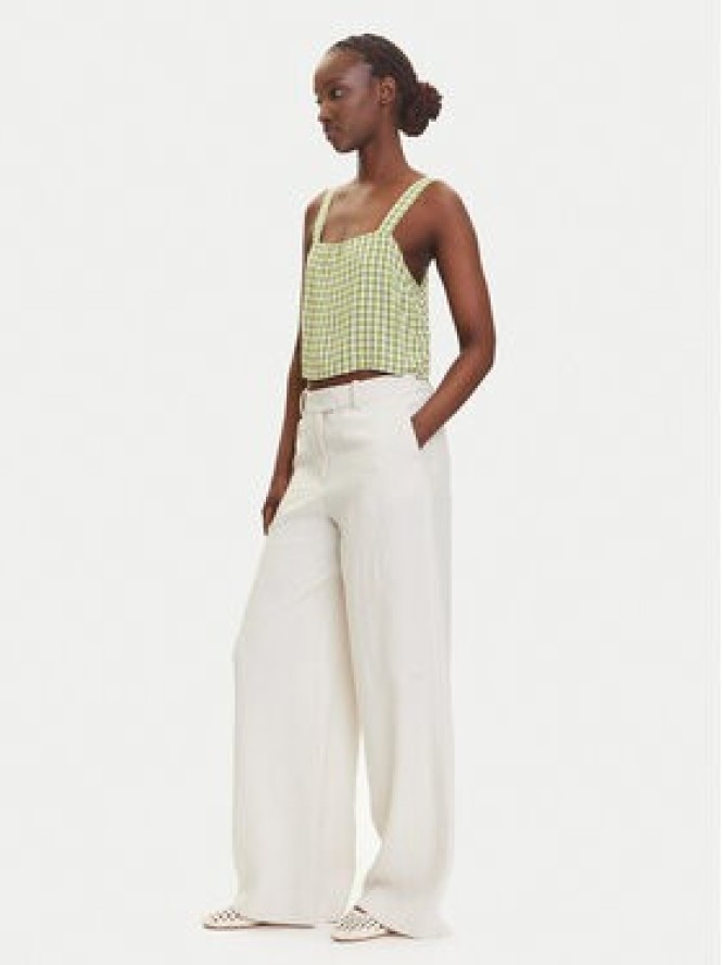 RVCA Top 23B041503 Zielony Relaxed Fit