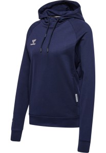 Damska bawełniana bluza z kapturem Hummel Move Grid