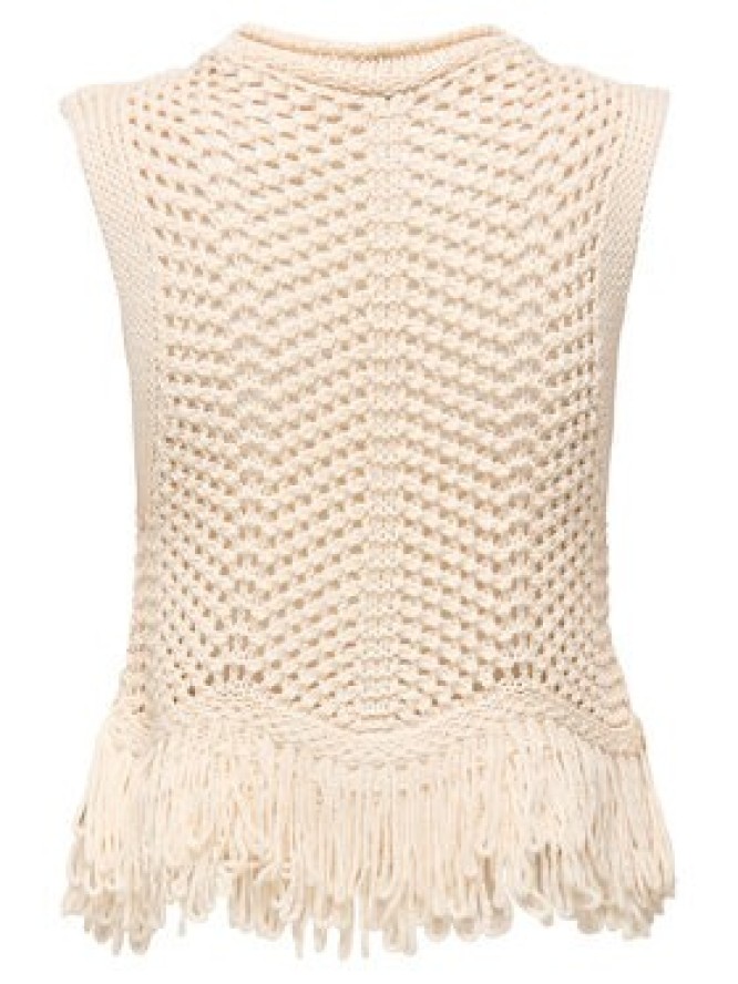 ONLY Top Kimmie 15365146 Beżowy Regular Fit