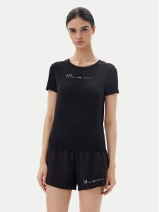 EA7 Emporio Armani T-Shirt 7W000274 AF12945 UC001 Czarny Slim Fit