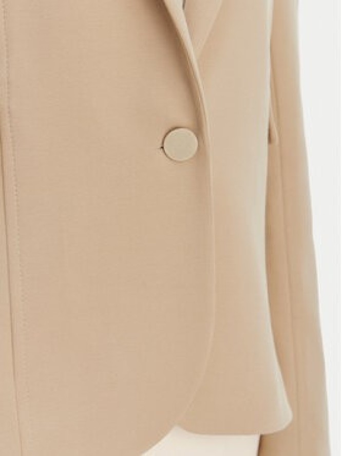 BOSS Marynarka Jia14 50556336 Beżowy Slim Fit