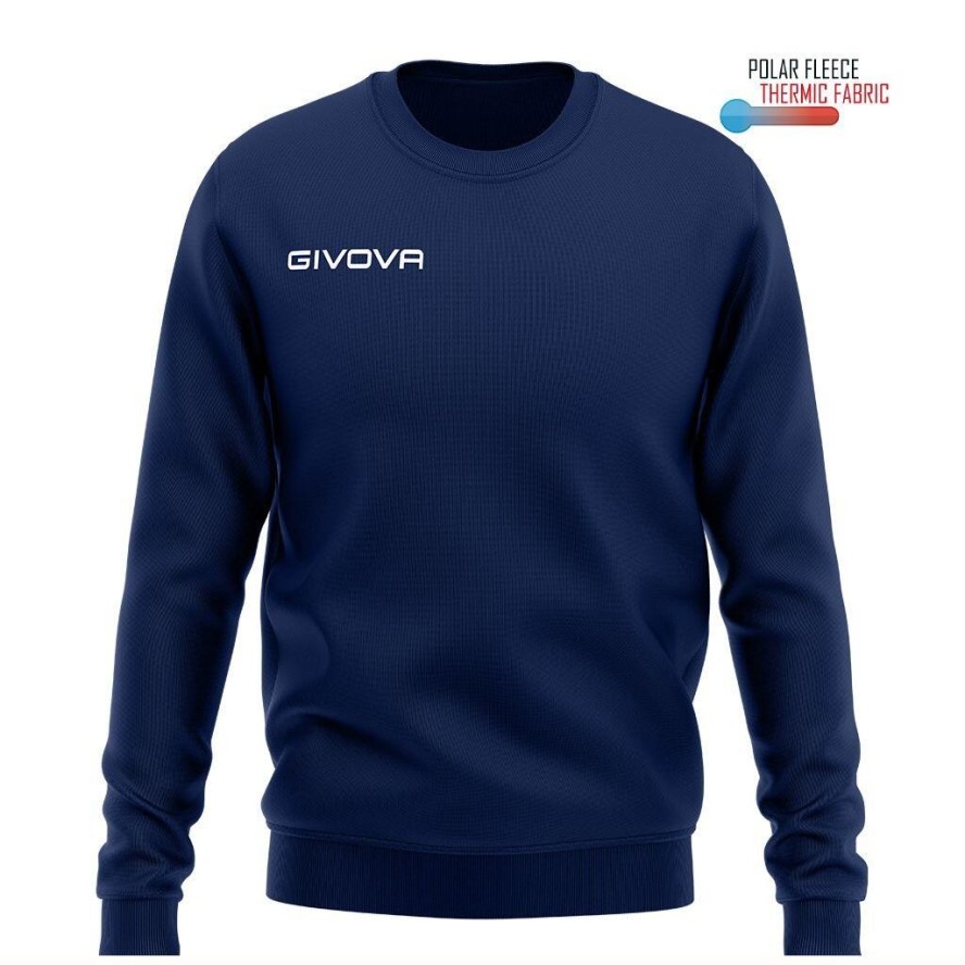 Bluza piłkarska dla dorosłych Givova Maglia One granatowa