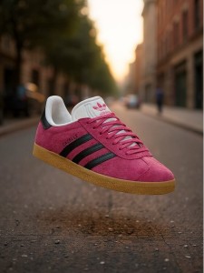 adidas Sneakersy Gazelle JS1382 Różowy
