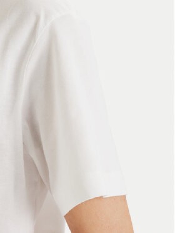 Calvin Klein Jeans T-Shirt LV047F801G Biały Boxy Fit