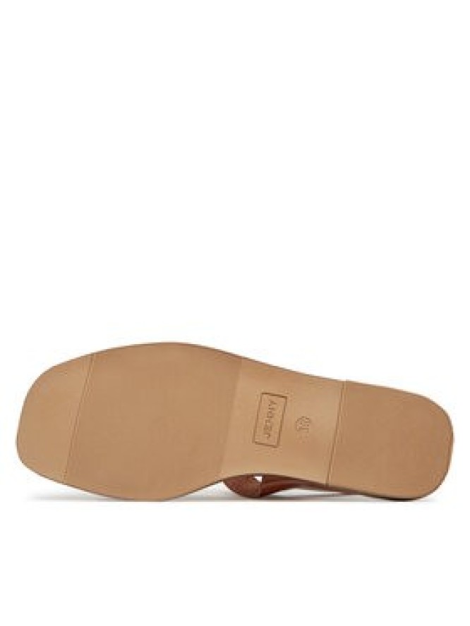 JENNY Sandały WS6561-02A Brązowy