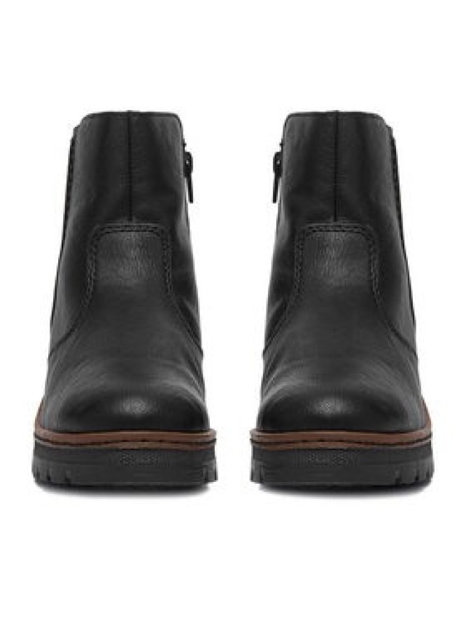 Rieker Botki CEO-X9165-00 Czarny