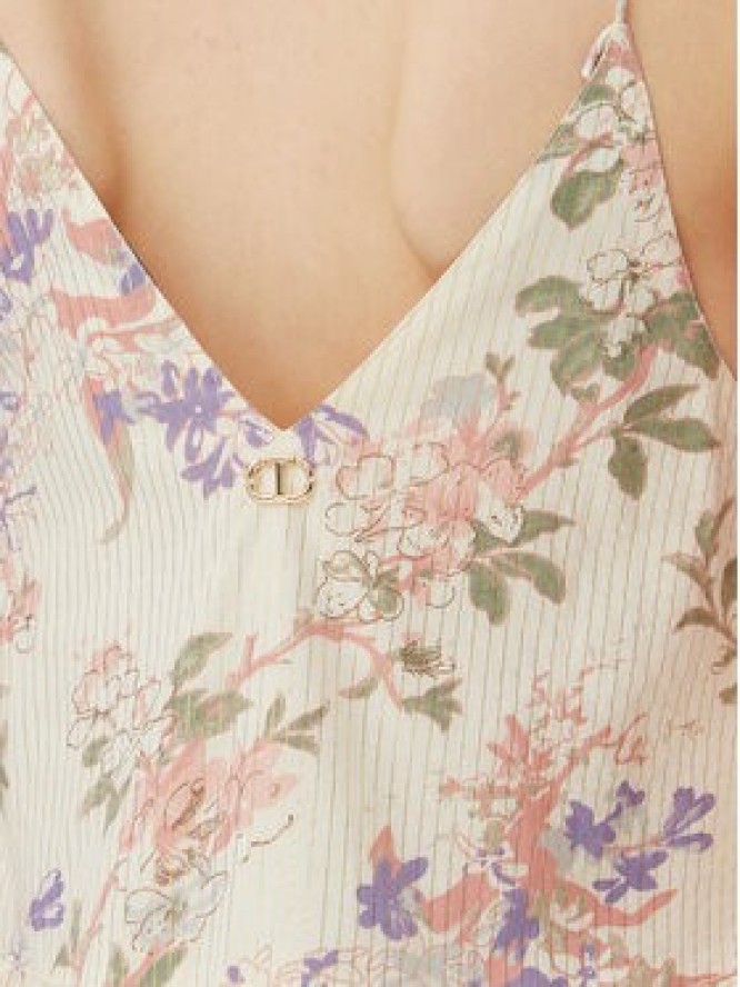 TWINSET Sukienka letnia 251TT2150 Kolorowy Loose Fit