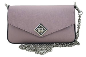 Listonoszka skórzana BARBERINI'S różowa 890/2-23