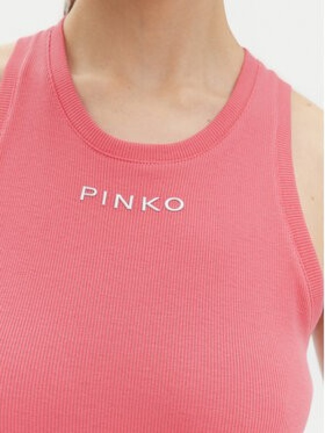 PINKO Top 100822 A2C1 Różowy Regular Fit