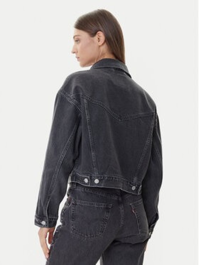 Levi's® Kurtka jeansowa 90s Trucker A9456-0003 Czarny Relaxed Fit