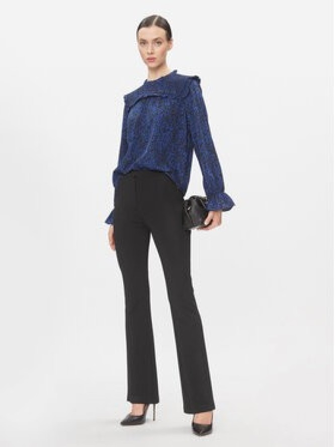 Pinko Spodnie materiałowe Hulka 100054 A04I Czarny Straight Leg