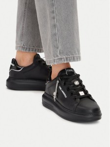 KARL LAGERFELD Sneakersy KL62516T Czarny