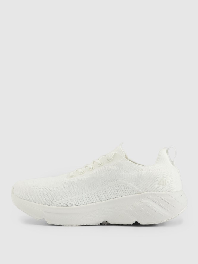 4F Niskie sneakersy sportowe VELOCORE damskie - białe 37