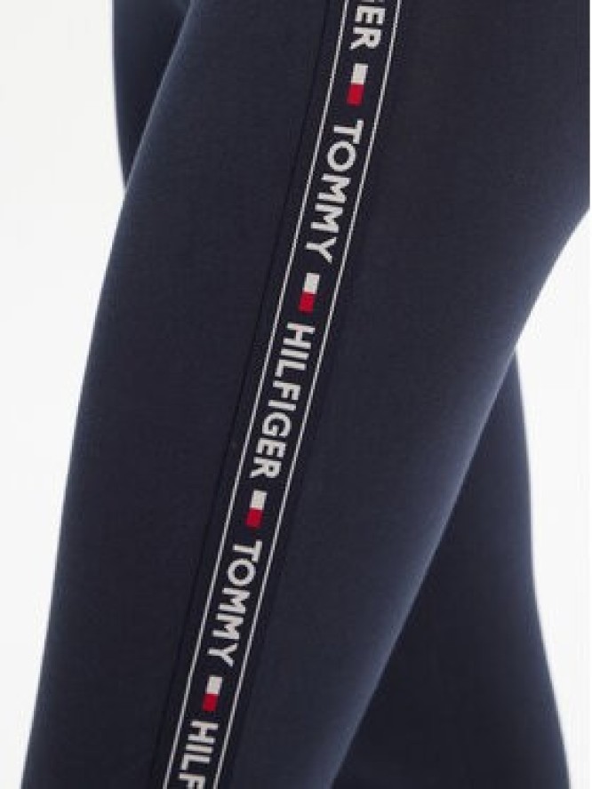 Tommy Hilfiger Legginsy UW0UW00563 Granatowy Slim Fit