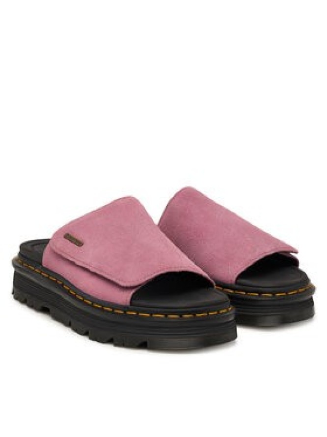 Dr. Martens Klapki Zebzag DM42409650 Różowy