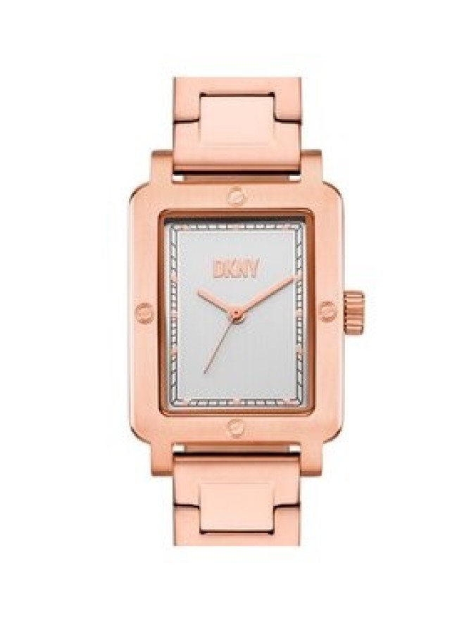 DKNY Zegarek City Rivet NY6663 Różowe złoto