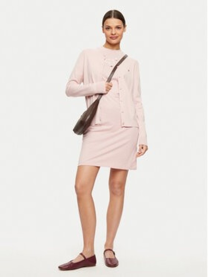 Tommy Hilfiger Sukienka codzienna WW0WW43830 Różowy Regular Fit