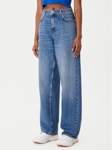 HUGO Jeansy Leni_B 50546357 Niebieski Loose Fit