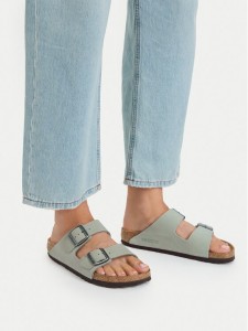 Birkenstock Klapki Arizona 1032820 Zielony jasny