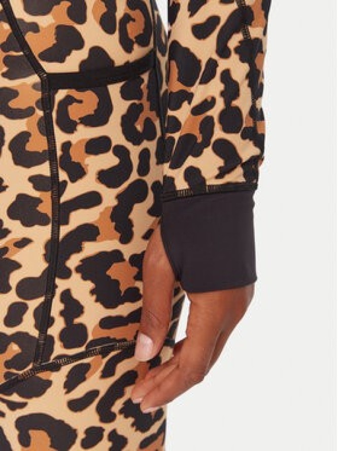 Reebok Bluza techniczna Francis RK25162CCW Beżowy Slim Fit