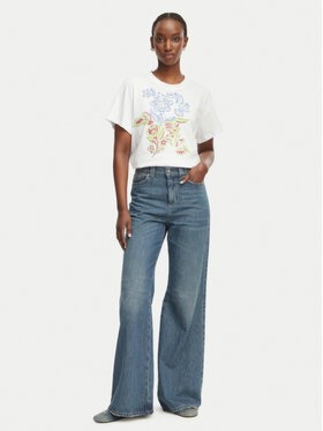 Marella T-Shirt Paraggi 2615971082 Biały Relaxed Fit