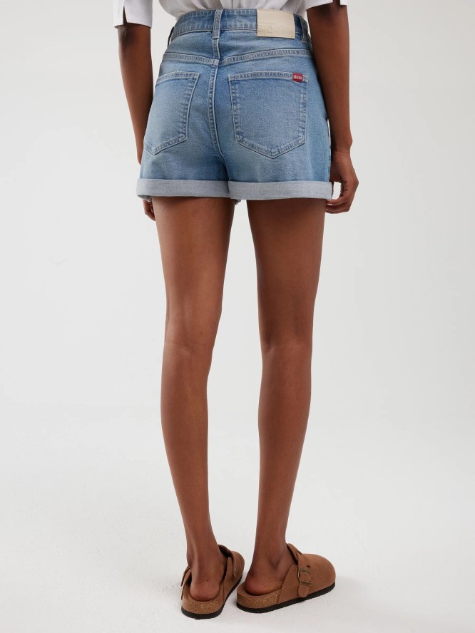 Szorty damskie jeansowe niebieskie Ayako 498