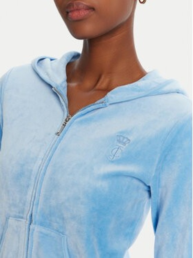 Juicy Couture Bluza Robyn JCSEBJ007 Niebieski Slim Fit