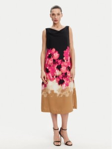 DKNY Sukienka koktajlowa DD4KH09C Czarny Regular Fit