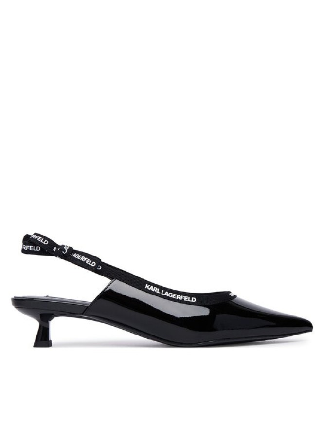 KARL LAGERFELD Czółenka Pasha KL30109R Czarny