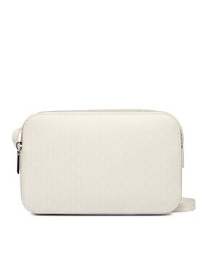 Calvin Klein Torebka Emblem Aop Elongated Camera Bag LV04F3268G Écru