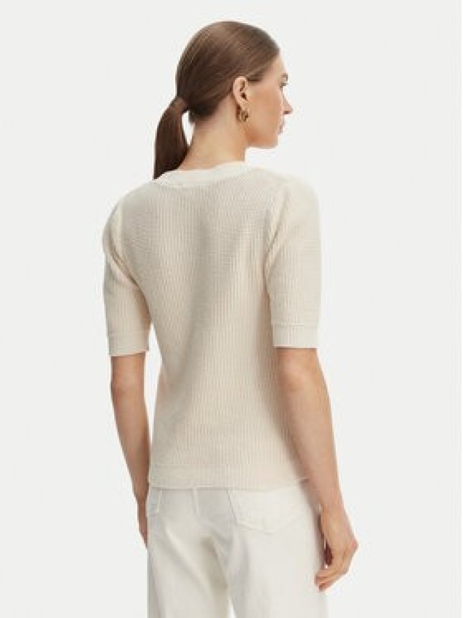 Morgan Kardigan 261-MYRTILE Beżowy Slim Fit