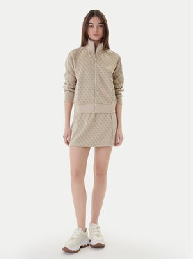 Guess Bluza V6RQ08 K2042 Beżowy Regular Fit