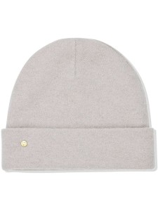 Hey Marly Wełniana czapka beanie "Classic" w kolorze kremowym rozmiar: onesize