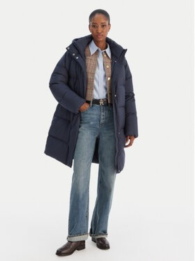 Tommy Hilfiger Kurtka puchowa Modern WW0WW46535 Granatowy Regular Fit