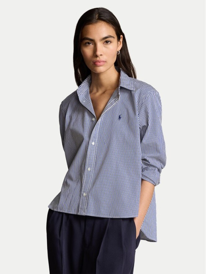 Polo Ralph Lauren Koszula 211891419001 Granatowy Regular Fit