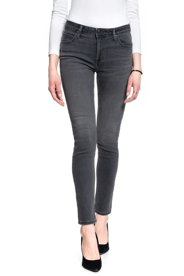 DAMSKIE SPODNIE JEANSOWE LEE ELLY BLACK FLOW L305CPRW 112105969