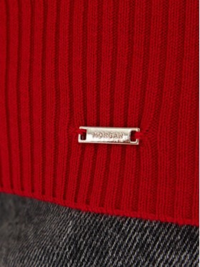 Morgan Golf 132-MENTOS.M Czerwony Slim Fit