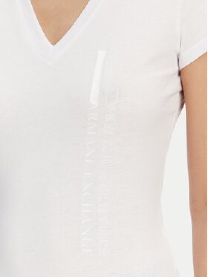 Armani Exchange T-Shirt XW000529 AF10356 U0002 Biały Slim Fit