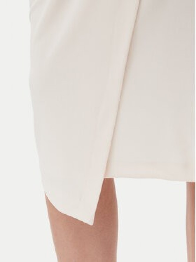 Rinascimento Spódnica midi CFC0123489003 Beżowy Regular Fit